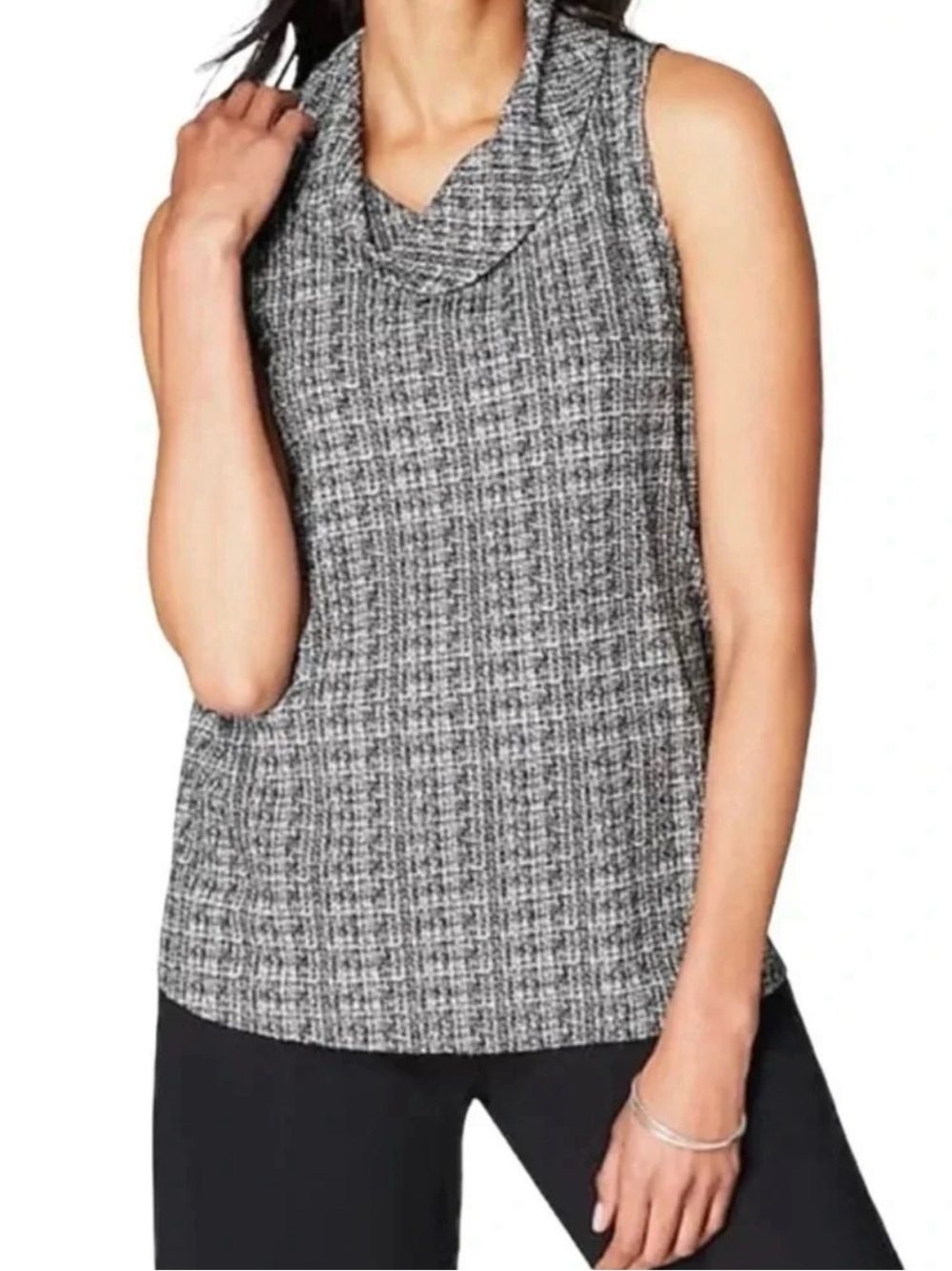 J Jill Cowl Neck Sleeveless Top